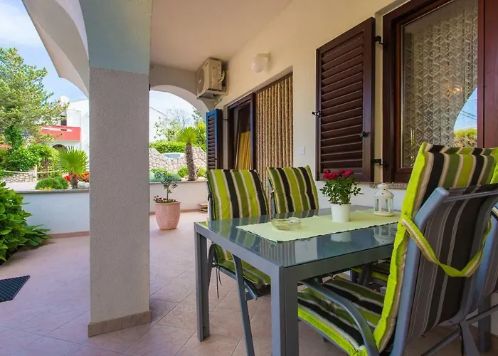 公寓 By The Sea Punat, Krk - 17857 *